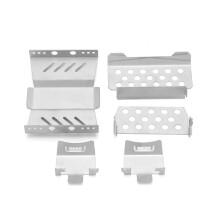 Stoßfestes Edelstahl-RC-Fahrzeug-Chassis-Armor-Platten Tragbares Set