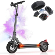 JOYOR Y6-S - Monopattino elettrico - Motore 500 W - Batteria 48 V 18 Ah - Max 45km/h - Autonomia 60 km - Freni a disco - Nero