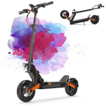 JOYOR S5 PRO - Elektrische Step - ABE - 500W Motor - Batterij 48V 26AH - Max 20km/h - Actieradius 55KM Schijfremmen - Zwart