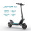 Trottinette elétrica todo-terreno JOYOR E6-S - 11 polegadas - Dois motores 1600 W - Bateria 60 V 31,5 Ah 2