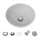Living And Home (Light Grey) Ceramic Countertop Washbasin 400*400*150MM 4
