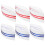 Chef Cooking Hats Assorted Color Polyester 6pcs 1