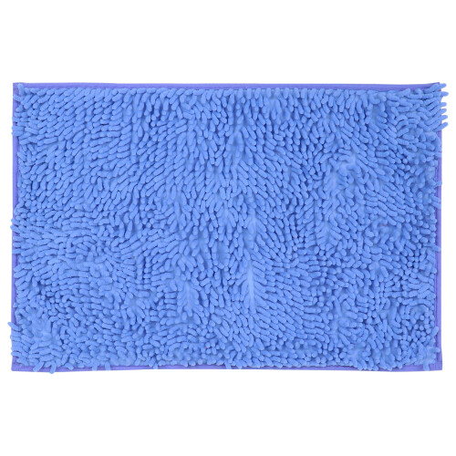1pc Bathroom Mat Soft Mat Non-Slip Chenille
