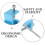 Chain Alignment Tool For Motorcycle And Atv Blue 1pcs 7