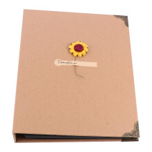 Masteelf Wedding Photo Album Handmade Albums Sunflower Baby