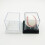 Raindrops Tabletop Baseball Case Acrylic 2set 8x8x8cm 10