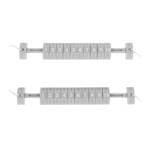 2Pcs Grey Hips Score Indicator for Table Football Durable Scorekeepers