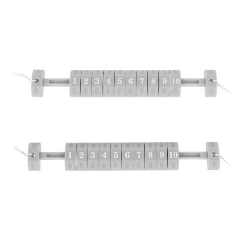2Pcs Grey Hips Score Indicator for Table Football Durable Scorekeepers