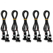 10pcs 10W 18mm White Eagle Eye FOG DRL LED Motor Car Head Tail Backup Signal Light