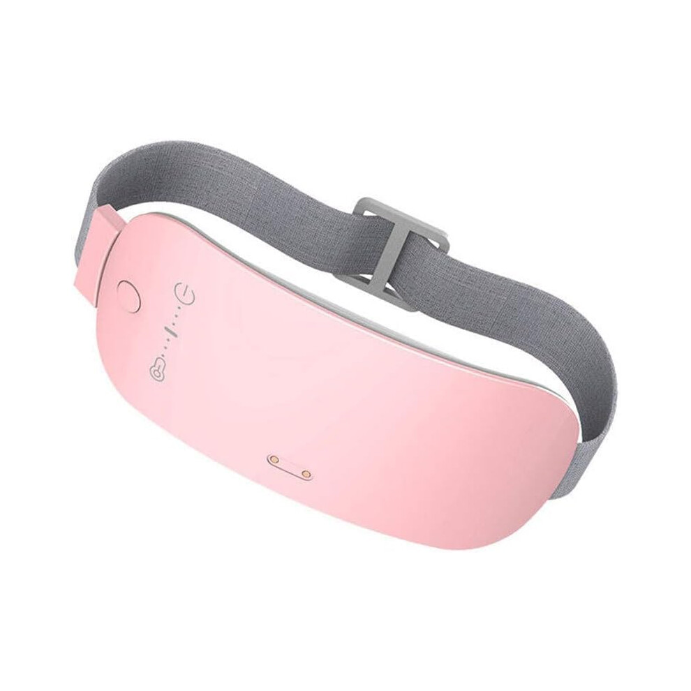 Pink Portable Heating Pad Heat Belt For Menstrual Pain Relief, Adjustable Usb Graphene Waist Belt, 3 Heat Settings,