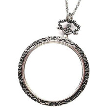 10x HD Handheld Magnifier Glass - Portable Necklace Magnifying Glass for Kids, Lightweight Pocket Loupe