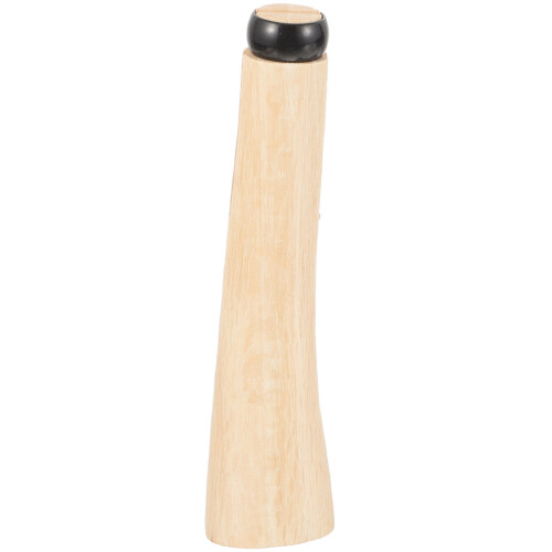 Handle Khaki Wood Metal Replacement Durable Use 1 Set