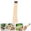 Handle Khaki Wood Metal Replacement Durable Use 1 Set 2