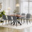 Joolihome 6 PCS Dining Chairs, Linen Breathable Cushion Seat 7
