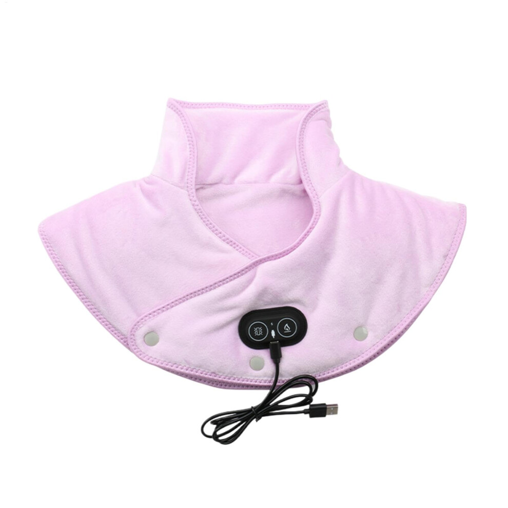 Neck and Shoulder Heat Pad - USB Heated Neck Wrap, Large Moist Wireless Heating Pad for Therapeutic Relief and Comfort