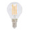 6 Stück E12 G45 LED-Lampen 4W Warmweiß Glas 8x4,5cm 7