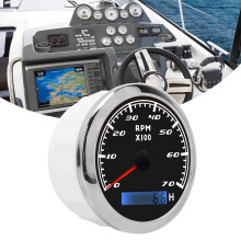 Universeller Wasserdichter Tachometer für Marine & Automobil 9–32V DC Leicht zu installieren