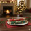 6 Christmas Script Crackers Dinner Cracker 12 Inch Red Gold Green 9
