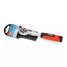 Hilka Tools 1/4 Inch Telescopic Ratchet 157 To 207mm - Red