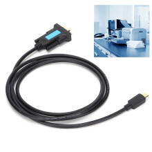 USB-zu-RS232-Adapter Typ-C, 1,5m Serielle Kabel für PC, Scanner, Drucker