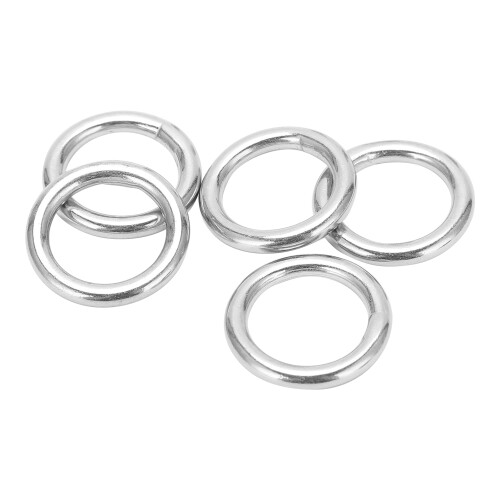 Robuste 5 Stück Edelstahl 20mm Hoop-Ringe für Boote & Navigation 2