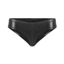 Women's Lingerie PVC-Leather Black 3XL High-Gloss, Seductive Design, Comfortable Fit