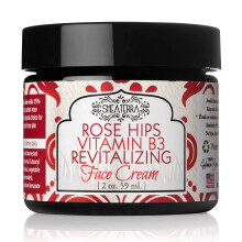 Shea Terra Organics Rose Hips Replenish Gesichtscreme | Tgliche Feuchtigkeits-Spa-Behandlung | Alle Hauttypen 2 oz