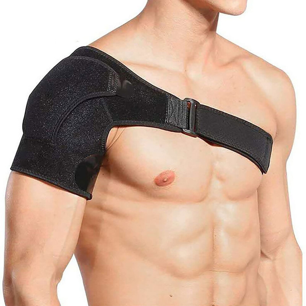 Shoulder Brace for Pain Relief, Breathable Neoprene Compression Sleeve, Adjustable Support for Injury Recovery