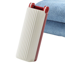 Reusable Sticky Roller for Pet Hair Removal, Washable Lint Rollers, Multi-Functional Travel Lint Remover, Red/White