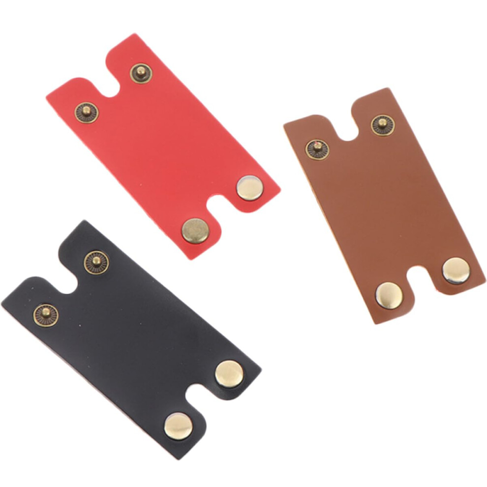 3-Piece Razor Blade Guard Set, Manual Razor Case for Safe Head Protection, Durable and Portable Design for Travel