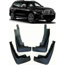 Genuine Front & Rear Molded Splash Guards Mud Flaps for 2019-2023 BMW X7 G07