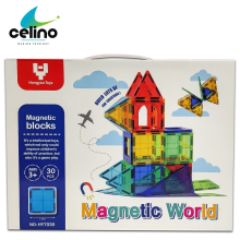 30pcs Magnetic Building Blocks For Kids Tiles Set
