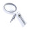 Senior Friendly LED Magnifier Reader with Adjustable Brightness, Foldable, Portable Design, White Color 1