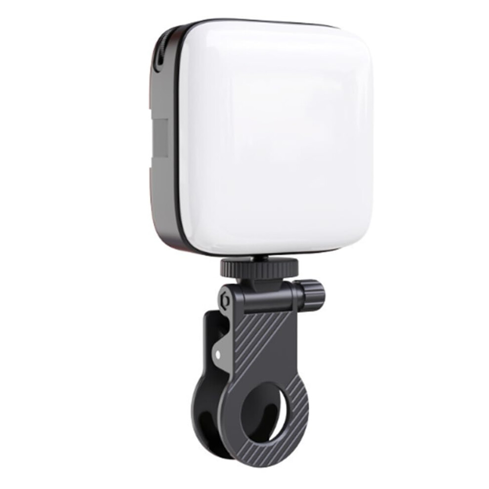 Mini-Led Fülllicht Für Kamera Und Camcorder, Abnehmbares Zweifarbiges Aufstecklicht, Schwarz, Kompatibel Mit Vlog Aufnahme Black 6038364877208