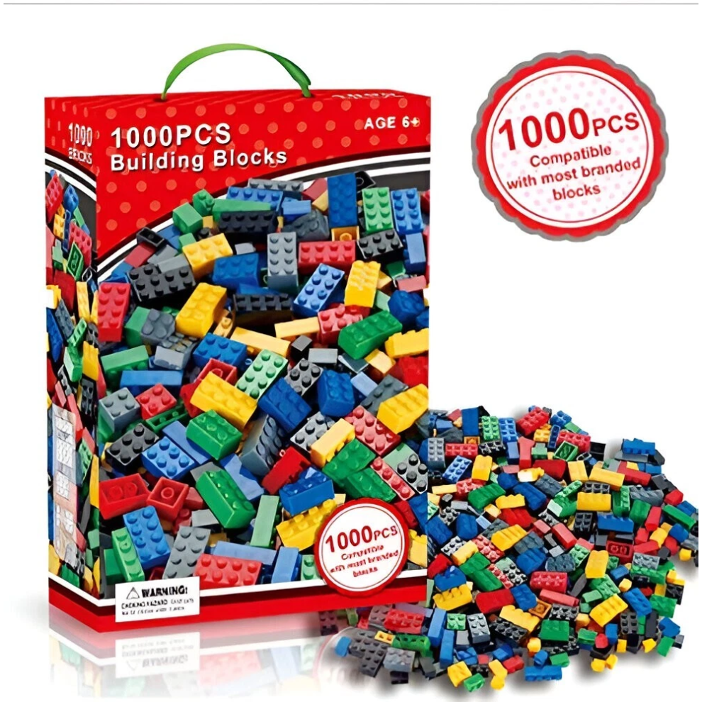Celino Making Your Day 1000 Pcs Assorted Construction Building Blocks Bricks Set