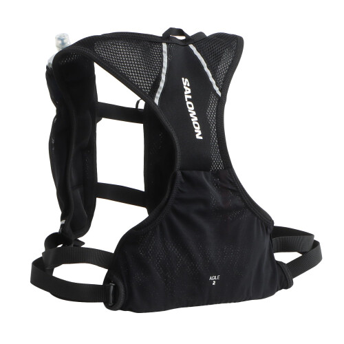 Salomon Salomon AGILE 2 Running Hydration Pack with flasks, BLACK, NS