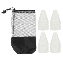 1Set Portable Pe Training Cone for Roller-Skating Indoor Outdoor Use