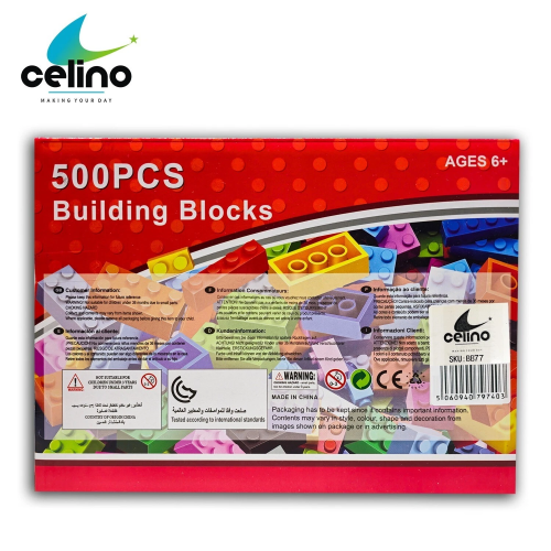 500 PCS BUILDING BLOCKS BRICKS TOY CHILDREN KIDS 1