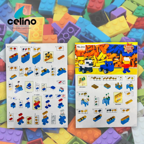 500 PCS BUILDING BLOCKS BRICKS TOY CHILDREN KIDS 2