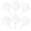 Diy Graffiti Fans Handheld White Pvc 6pack 6