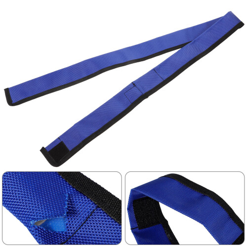 Canvas Sword Pouch Blue 1pack 47.2x2x0.08in 1