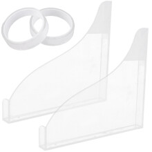 Delicioc Shower Splash Guards, Transparent