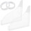 Delicioc Shower Splash Guards, Transparent 1