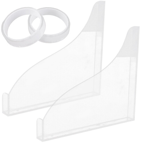 Delicioc Shower Splash Guards, Transparent