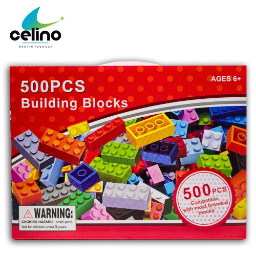 500 PCS BUILDING BLOCKS BRICKS TOY CHILDREN KIDS