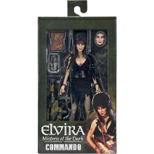 Commando Elvira Clothed Action Figure 20 cm Elvira - Plush Soft Toy