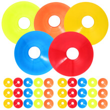 1Set Bright Color Pe Cones for Soccer Football Training Equipment