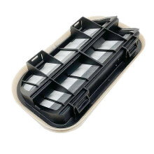 Car Rear Vent Air Outlet Grille YF1A-54280B62-AE for Focus Fiesta Metrostar MK3 05-18 Outside Ventilation