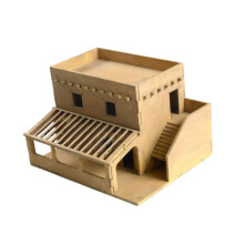 1:72 Scale Architecture Building Model Kits for DIY Painting Crafts, Home Decor, Diorama Scene Model, Detailed Design