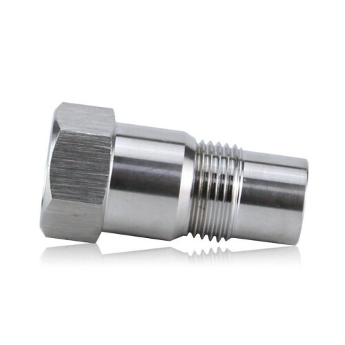 2Pcs Oxygen O2 Sensor Spacer Adapter Bung Catalytic Converter Fix Check Engine Light 2